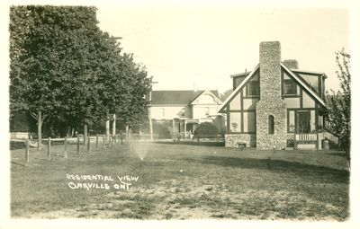 Oakville Residential View Postcard