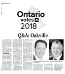 Ontario votes 2018: Q&A: Oakville