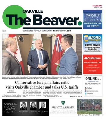 Oakville Beaver, 12 Jul 2018