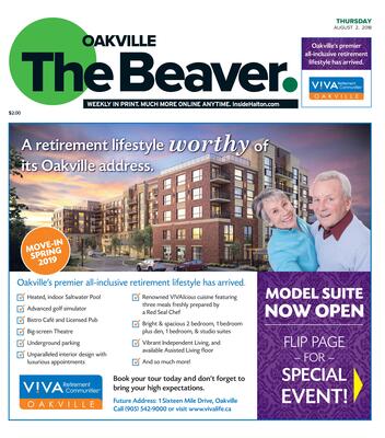 Oakville Beaver, 2 Aug 2018