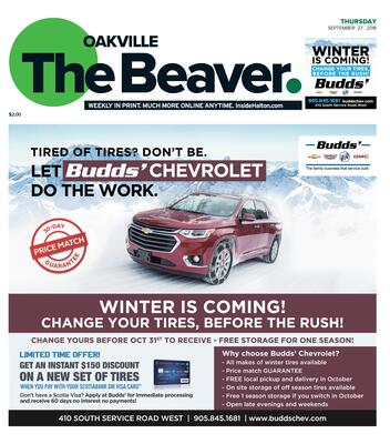 Oakville Beaver, 27 Sep 2018