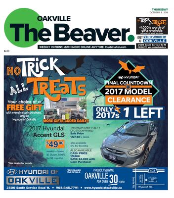 Oakville Beaver, 11 Oct 2018