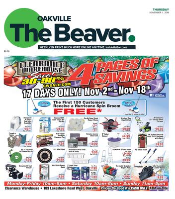 Oakville Beaver, 1 Nov 2018