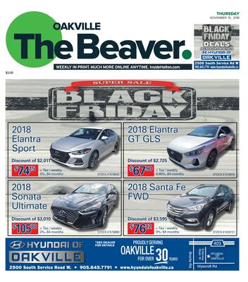 Oakville Beaver, 15 Nov 2018