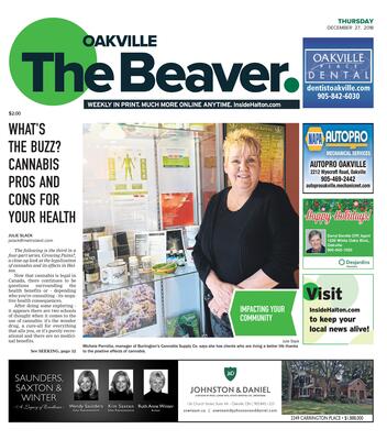 Oakville Beaver, 27 Dec 2018