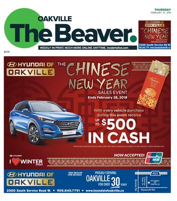 Oakville Beaver, 21 Feb 2019