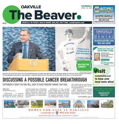 Oakville Beaver, 25 Apr 2019