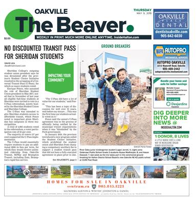 Oakville Beaver, 9 May 2019