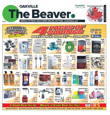 Oakville Beaver, 27 Jun 2019