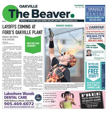 Oakville Beaver, 25 Jul 2019