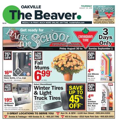 Oakville Beaver, 29 Aug 2019