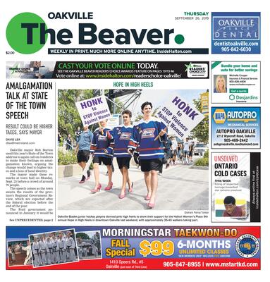 Oakville Beaver, 26 Sep 2019