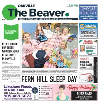 Oakville Beaver, 5 Dec 2019