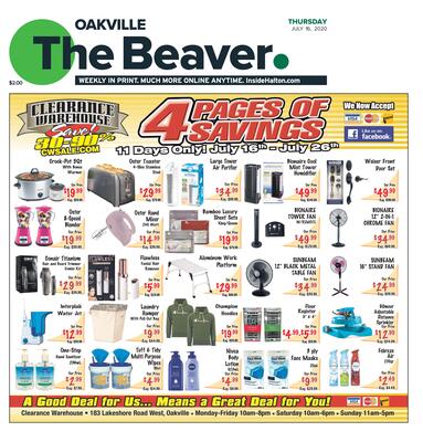 Oakville Beaver, 16 Jul 2020