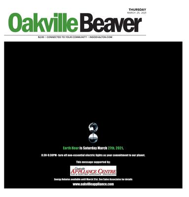 Oakville Beaver, 25 Mar 2021