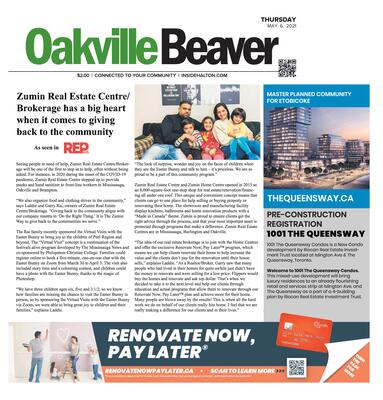 Oakville Beaver, 6 May 2021