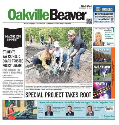 Oakville Beaver, 14 Oct 2021