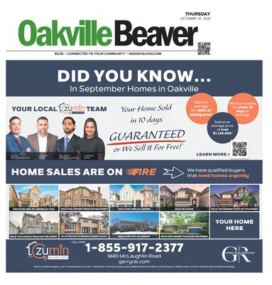 Oakville Beaver, 21 Oct 2021