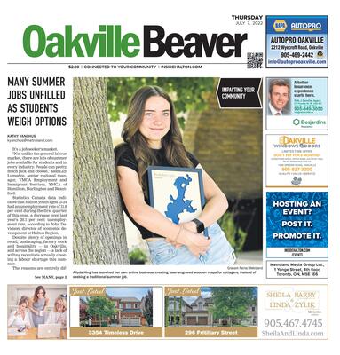 Oakville Beaver, 7 Jul 2022