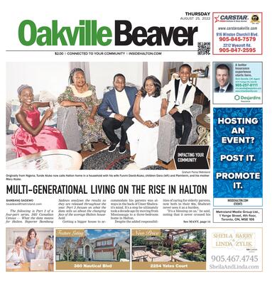 Oakville Beaver, 25 Aug 2022