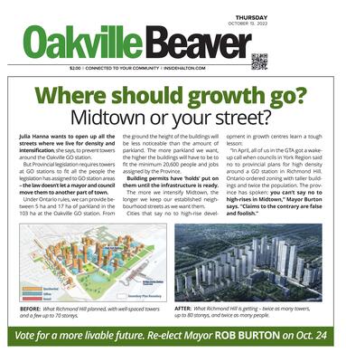 Oakville Beaver, 13 Oct 2022