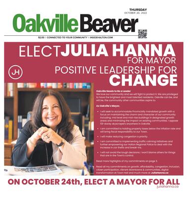 Oakville Beaver, 20 Oct 2022