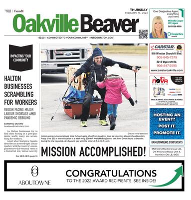 Oakville Beaver, 16 Feb 2023