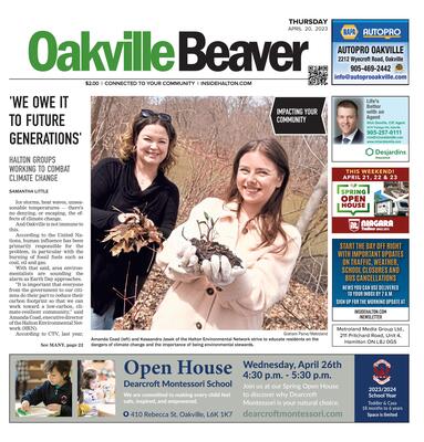Oakville Beaver, 20 Apr 2023