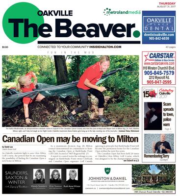 Oakville Beaver, 31 Aug 2017