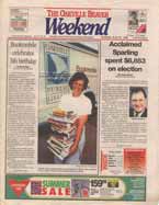 Bookmobile celebrates 5th birthday23 Jul 1995, p. 1