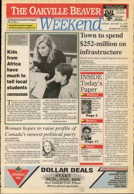 Oakville Beaver, 10 Jan 1993