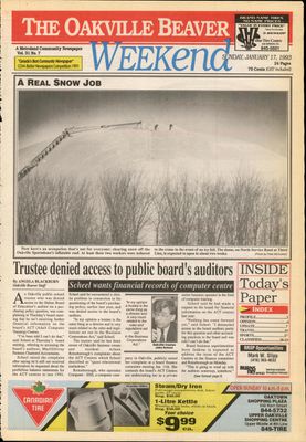 Oakville Beaver, 17 Jan 1993