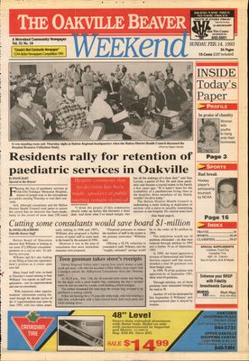 Oakville Beaver, 14 Feb 1993