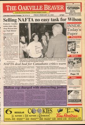 Oakville Beaver, 19 Feb 1993