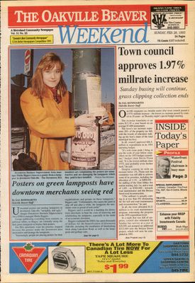 Oakville Beaver, 28 Feb 1993