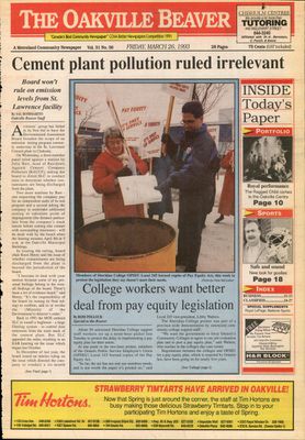 Oakville Beaver, 26 Mar 1993