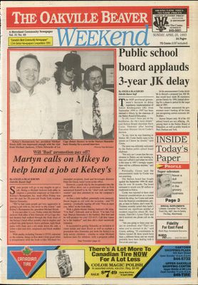 Oakville Beaver, 25 Apr 1993