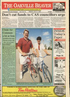 Oakville Beaver, 2 Jul 1993