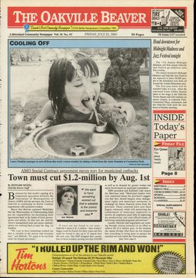 Oakville Beaver, 23 Jul 1993