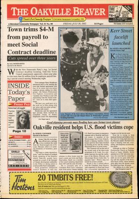 Oakville Beaver, 30 Jul 1993