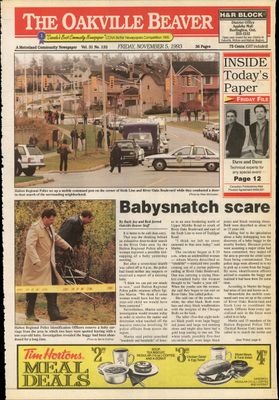 Oakville Beaver, 5 Nov 1993