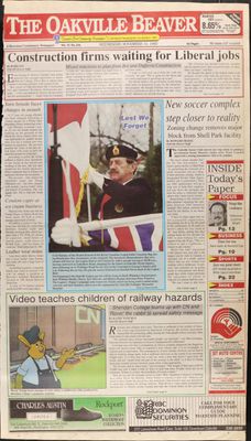 Oakville Beaver, 10 Nov 1993