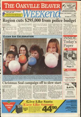 Oakville Beaver, 5 Dec 1993