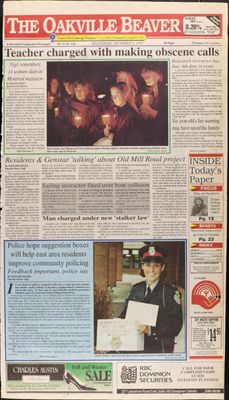 Oakville Beaver, 8 Dec 1993