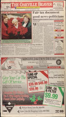 Oakville Beaver, 26 Dec 1993