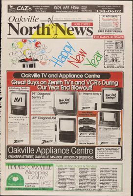 Oakville North News (Oakville, Ontario), 31 Dec 1993