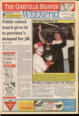 Oakville Beaver, 1 May 1994