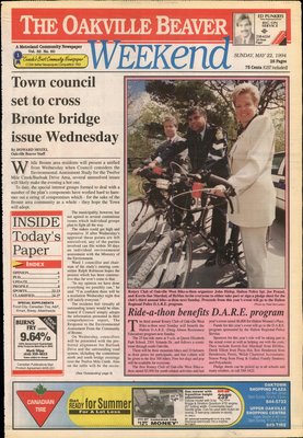 Oakville Beaver, 22 May 1994