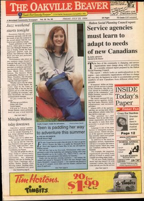 Oakville Beaver, 22 Jul 1994