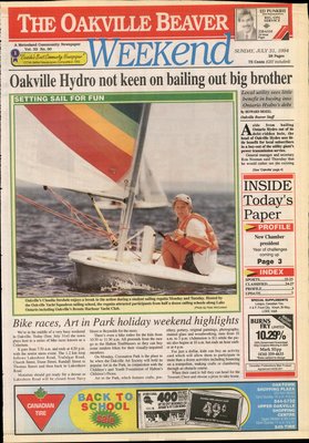 Oakville Beaver, 31 Jul 1994